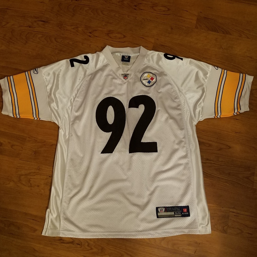 PittsburghSteelers Mens XL STITCHED James Harrison